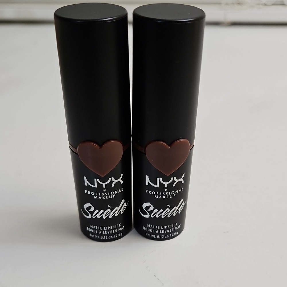 NYX Professional Makeup Suede Matte Lipstick - Rich Brown